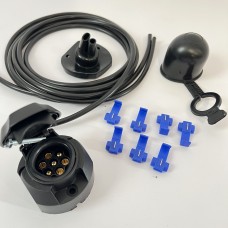 Електропакет фаркопа 7-контактний. Розетка , дроти, ковпачок