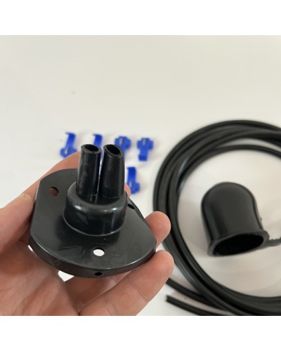 Електропакет фаркопа 7-контактний. Розетка , дроти, ковпачок