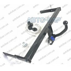 Фаркоп Volkswagen Tiguan 2 (2016-2024) так же 7 местный ALLSPACE. Съёмный крюк