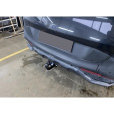 Фаркоп Kia Sportage 5 (2021-2025) Steinhof. Польша. Сьемный на болтах.