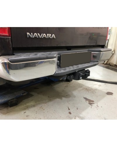 Фаркоп Nissan Navara D40 (2005-2015) Steinhof. Польща. Зйомний на болтах.