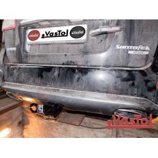 Фаркоп Hyundai Santa Fe (2006-2013) під квадрат. Vastol