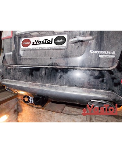 Фаркоп Hyundai Santa Fe (2006-2013) під квадрат. Vastol