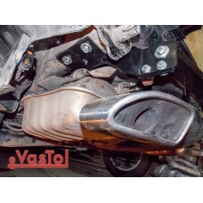Фаркоп Hyundai Santa Fe (2006-2013) під квадрат. Vastol