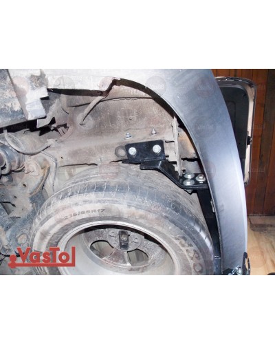 Фаркоп Hyundai SantaFe 3 (2013-2018) під квадрат. Vastol