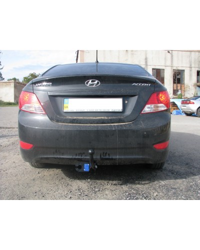 Фаркоп на Hyundai Accent (2011-2017) Хюндай Акцент