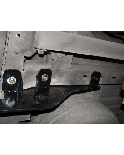 Фаркоп Nissan NV 400  (c 2010--) Передний привод (литой крюк)