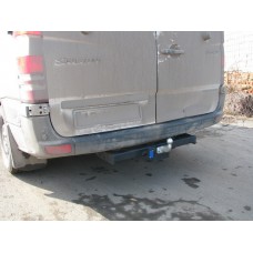 Фаркоп Volkswagen Crafter (2006-2018) Бампер без підніжки. литий крюк.