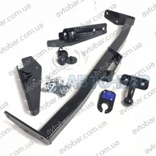 Фаркоп  Toyota Land Cruiser 100 (1997-2007) кований шар