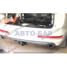 Фаркоп під квадрат Audi Q7 (2006-2015) Ауді Ку 7
