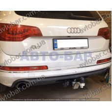 Фаркоп під квадрат Audi Q7 (2006-2015) Ауді Ку 7