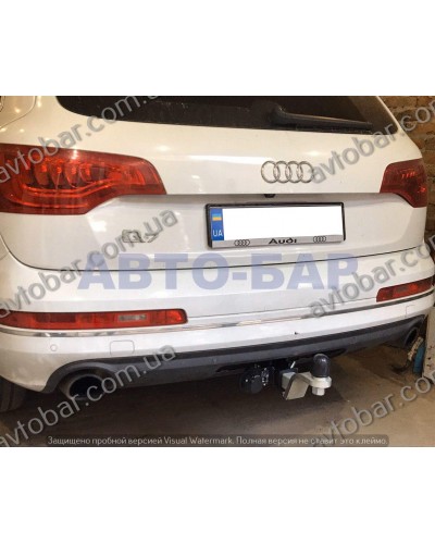 Фаркоп під квадрат Audi Q7 (2006-2015) Ауді Ку 7