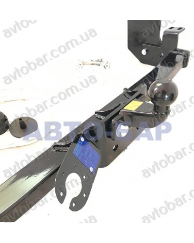 Фаркоп Volkswagen LT (1995-2006) литой крюк. Бампер без подножки