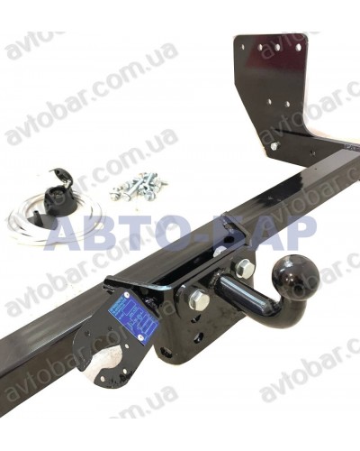 Фаркоп Mitsubishi L200 Європеєць (2006-2015) з пластикової підніжкою