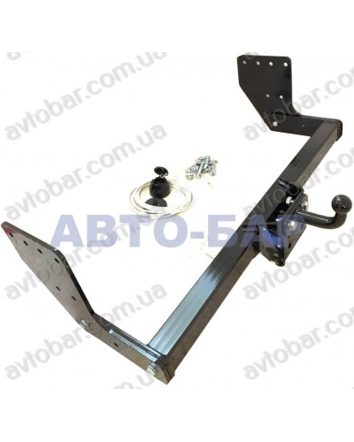 Фаркоп Mitsubishi L-200 (2006-2015) Бампер хром труба \ Хром бампер \ без бампера