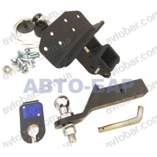 Фаркоп Toyota Land Cruiser 200 (2007-2021) під квадрат. На штатну балку