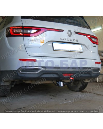 Фаркоп Renault Koleos (з 2017--) Зйомний на болтах