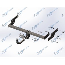 Фаркоп Peugeot 206+ Хетчбек (2009-2013) З'ємний крюк