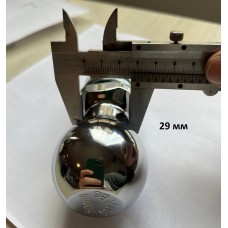 Шар фаркопа 50 мм під гайку. 2500 кг навантаження. ХРОМ