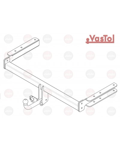 Фаркоп Audi A6 С6 (2004-2011) Vastol