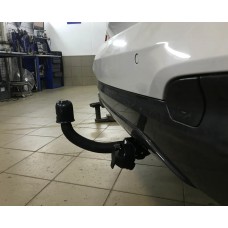 Фаркоп Skoda Fabia 4 хетчбек (з 2021 --) Steinhof. Польща. Зйомний на болтах.