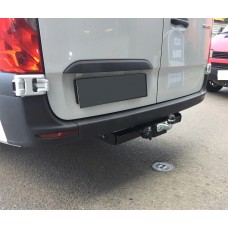 Фаркоп Volkswagen Crafter (2006-2018) Бампер без підніжки. литий крюк.