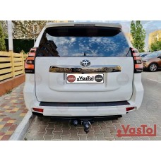 Фаркоп Toyota Land Cruiser Prado 150 (2009-2020) под квадрат. С полноценной балкой. Vastol