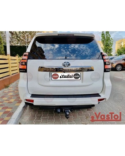 Фаркоп Toyota Land Cruiser Prado 150 (2009-2020) под квадрат. С полноценной балкой. Vastol