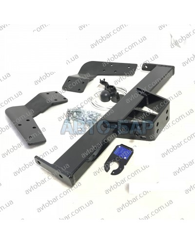 Фаркоп Volkswagen Crafter (2006-2018) Бампер з підніжкою.Литий гак