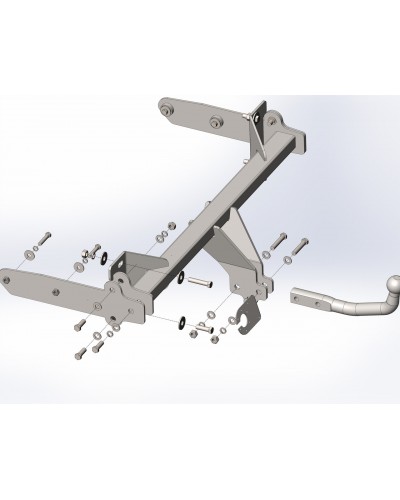 Фаркоп Mercedes GL\GLS x164 (2006-2012)