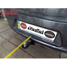 Фаркоп Nissan Leaf (2010-2017) под квадрат. Vastol