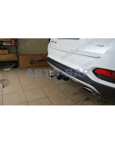 Фаркоп Kia Sorento (2013-2019) под квадрат