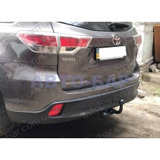 Фаркоп Toyota Highlander (2014-2019) з прихованою балкою