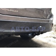 Фаркоп Toyota Highlander (2014-2019) з прихованою балкою