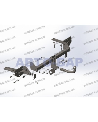 Фаркоп Jetour X70 (2018-2023) Автопірстрій