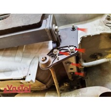 Фаркоп Chevroleet Equinox (2017-2023) під квадрат. Vastol