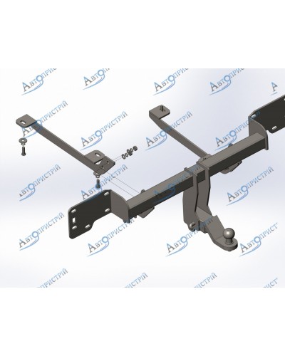 Фаркоп Land Rover Range Rover Sport (2013-2022) Під квадрат