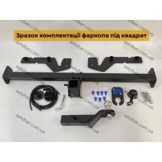 Фаркоп Honda HRV (2013-2022) под квадрат