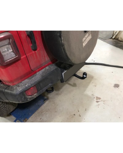 Фаркоп Jeep Wrangler (2017-2025) Steinhof. Польща. Зйомний на болтах.