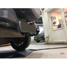 Фаркоп Jeep Wrangler (2017-2025) Steinhof. Польща. Зйомний на болтах.