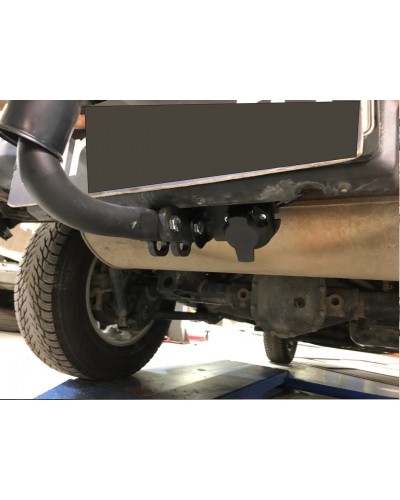 Фаркоп Jeep Wrangler (2017-2025) Steinhof. Польща. Зйомний на болтах.