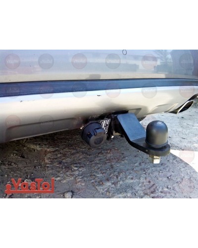 Фаркоп Hyundai Santa Fe (2006-2013) під квадрат. Автопристрій