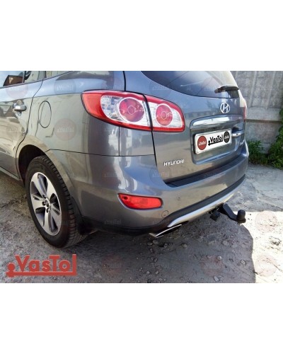 Фаркоп Hyundai Santa Fe (2006-2013) під квадрат. Автопристрій