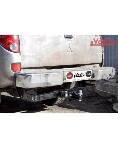 Фаркоп Mitsubishi L-200 (2015-2022) під квадрат. Vastol