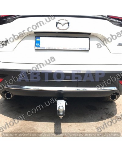 Фаркоп Mazda CX 9 (c 2016–) под квадрат