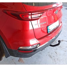 Фаркоп Kia Sportage 4 (2018-2021) Рестайл. Сьемный на болтах
