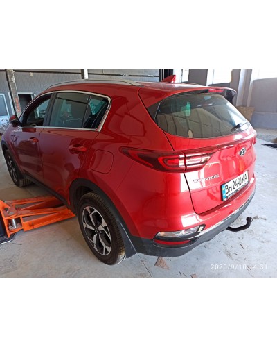 Фаркоп Kia Sportage 4 (2018-2021) Рестайл. Сьемный на болтах