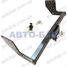 Фаркоп Mitsubishi L200 Європеєць (2005-2015) Пластиковий бампер