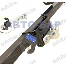 Фаркоп Mitsubishi L200 (2006-2015) Бампер хром труба \ Хром бампер \ без бампера