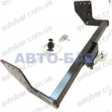 Фаркоп Mitsubishi L200 (2006-2015) Бампер хром труба \ Хром бампер \ без бампера